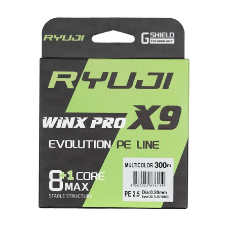 Ryuji Win-X Pro 9B Multicolor 300m İp Misina Kalınlık (mm) : 0,16mm