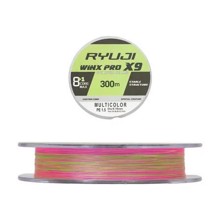 Ryuji Win-X Pro 9B Multicolor 300m İp Misina Kalınlık (mm) : 0,16mm