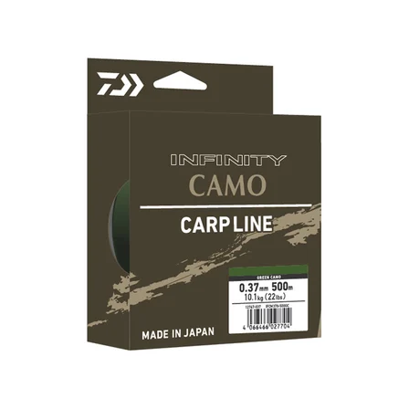 Daiwa Infinity Camo Carp Brown 500m Sazan Misinası Kalınlık (mm) : 0,37mm