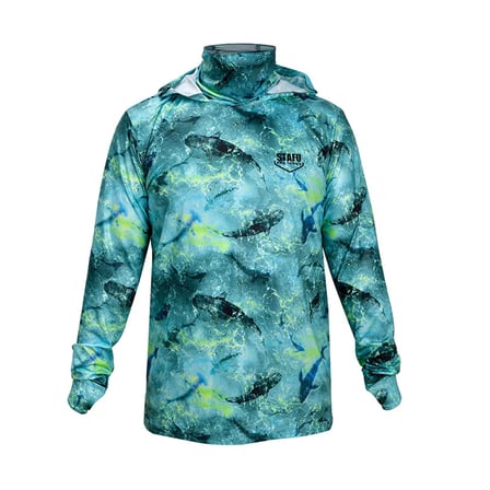Stafu Pro Stratos Kapüşonlu Shark Lime Performans T-Shirt Beden : L