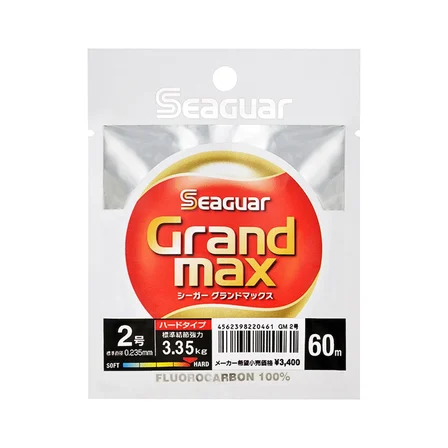 Seaguar Grandmax Hard %100 FC 60m Leader Misina 0,20mm