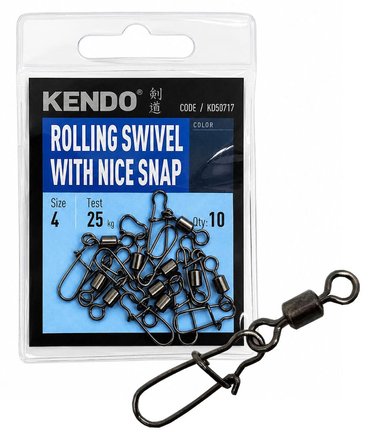 Kendo Rolling Swivel With Nice Snap Numara : 6