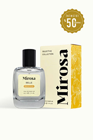 Mirosa Belle Selective Dinlendirilmiş Kalıcı Kadın Parfümü Premium EDP 50ml S105