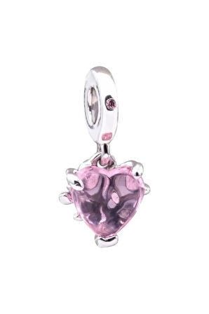 Pembe Ailemizin Kalbi Charm