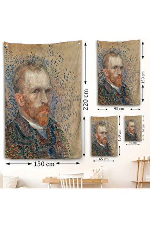 Vincent van Gogh - Portre Duvar Örtüsü-7463