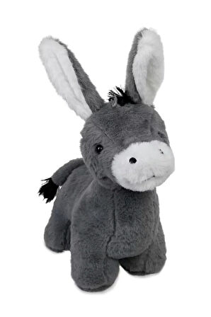 Sevimli Eşek Uyku Ve Oyun Arkadaşı Eşşek Peluş Oyuncak Peluş Eşek 35 Cm Kalpli Eşek