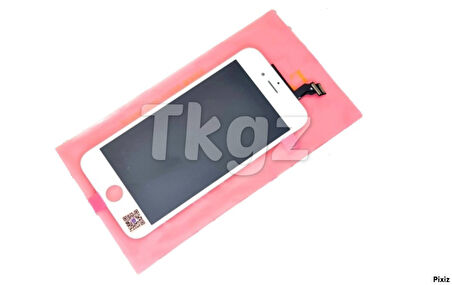 Tkgz İPhone 6 Lcd Ekran dokunmatik (LW Marka) BEYAZ
