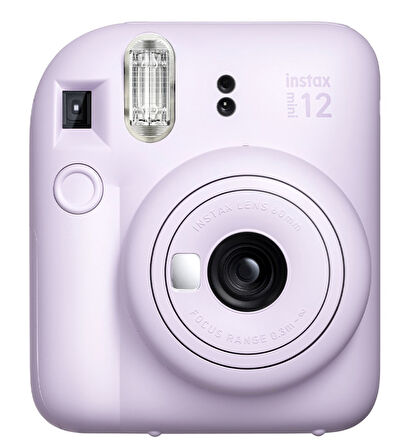 Fujifilm Instax Mini 12 Lila Fotoğraf Makinesi 20'li Film ve Mini Albüm Seti