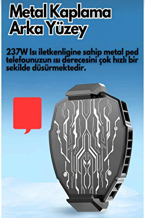 Telefon Soğutucusu Fan Aliminyum Destekli Soğutucu Radiator