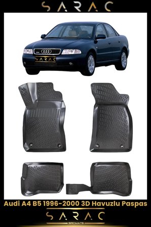 Audi A4 1999 Model Araca Özel 3d Havuzlu Paspas