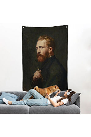 John Peter Russell - Vincent van Gogh Duvar Örtüsü-7469