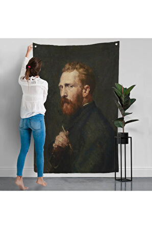 John Peter Russell - Vincent van Gogh Duvar Örtüsü-7469