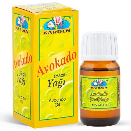 Karden Avokado Yağı 20 ml