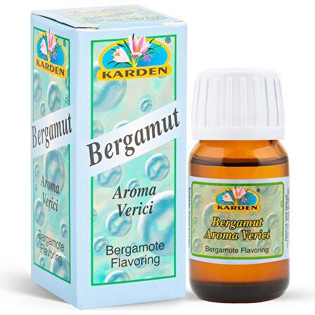 Karden Bergamut Aroması 20ml.
