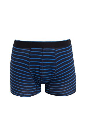 DeFacto Regular Fit Baskılı 3'lü Boxer C9566AX24WNBK81