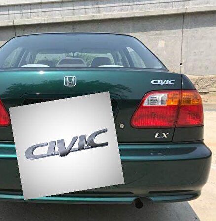 CIVIC YAZISI  1996-2000 MODEL ARASI  BAGAJ YAZI