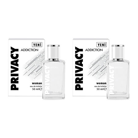 Privacy Woman Addiction Edt Kadın Parfüm 50 ml x 2 Adet