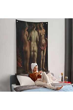 Albrecht Dürer - Venüs ve Üç Güzeller - Venus and the Three Graces-7471