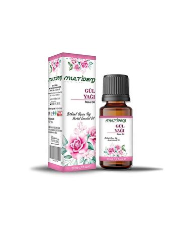 multidem Gül Uçucu Bitkisel Yağ 20ml