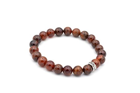 HAKİKİ DOĞAL SPESSARTİN GARNET BİLEKLİK 1.KALİTE SPESSARTİNE