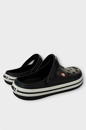 Unisex Comfort Hafif Medikal Hemşire Sabo Terlik SİYAH