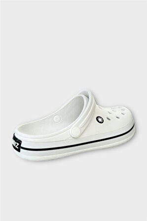 Unisex Comfort Hafif Medikal Hemşire Sabo Terlik BEYAZ