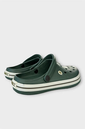 Unisex Comfort Hafif Medikal Hemşire Sabo Terlik HAKİ