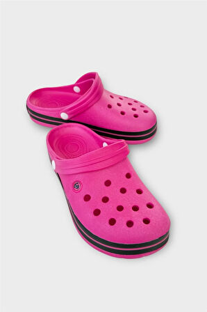 Unisex Comfort Hafif Medikal Hemşire Sabo Terlik FUŞYA