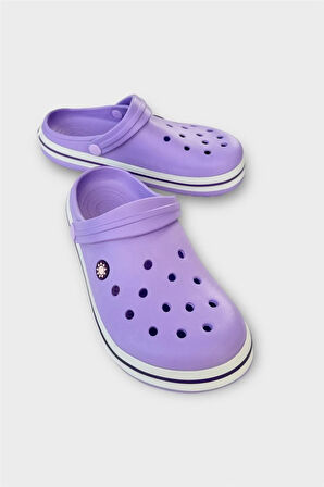 Unisex Comfort Hafif Medikal Hemşire Sabo Terlik Lila