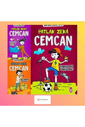 Patlak Zeka Cemcan Set 3 Kitap