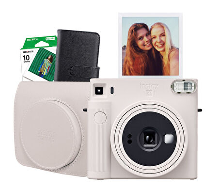 Fujifilm Instax SQ1 Beyaz Fotoğraf Makinesi ve Hediye Seti 2