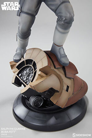 Ralph McQuarrie Boba Fett Statue 200372 - Concept Artist Series