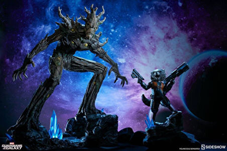 Groot & Rocket Racoon Premium Format Figure