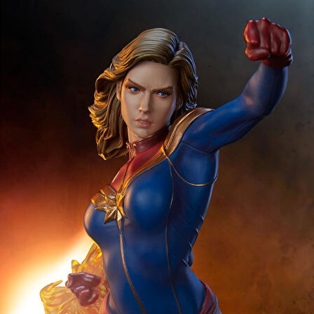Captain Marvel Avengers Assemble Statue - 200573