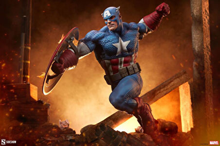 Captain America Premium Format Figure 300765 / Marvel Comics / Steve Rogers