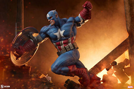 Captain America Premium Format Figure 300765 / Marvel Comics / Steve Rogers