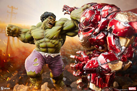 Hulk vs Hulkbuster Maquette 200571 / Marvel Comics / Marvel’s Jade Giant