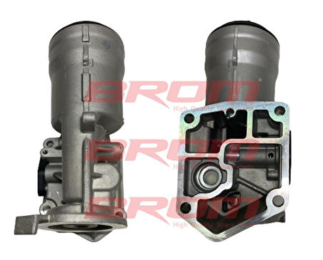 YAĞ SOĞUTUCU KOMPLE KAPAK UZERINDE TRANSPORTER T5 1.9TDI AXB AXC CADDY 1.9TDI BJB