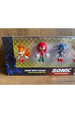 Sonic Oyuncak Figür Sonic Power Figür Sonic 5li Figür Seti Supersonic Metalsonic Figürleri