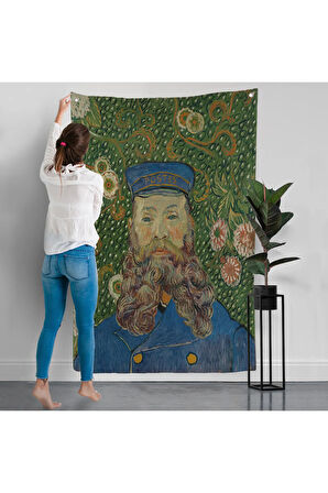 Vincent van Gogh - Joseph Roulin'in Portresi Duvar Örtüsü-7479