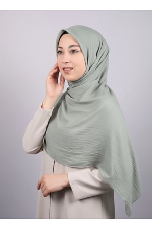 Düz Renk Kraş Bambu Eşarp - Desen-01 - Renk-03