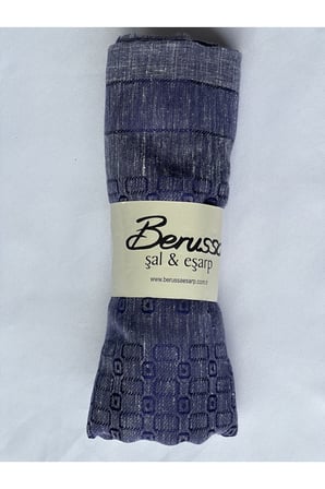 Desenli Aqua Şal - Desen-05 - Renk-05