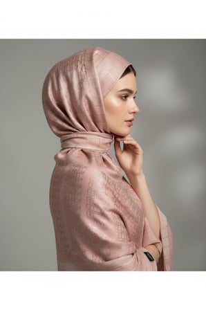 Desenli Aqua Şal - Desen-05 - Renk-07