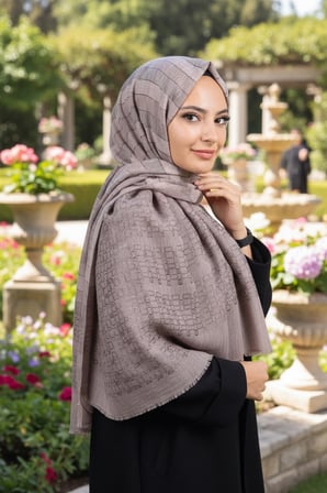 desenli aqua şal - desen-05 - renk-12