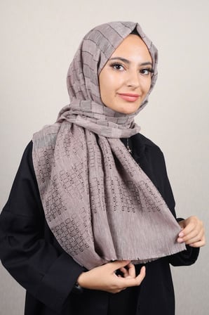 desenli aqua şal - desen-05 - renk-12