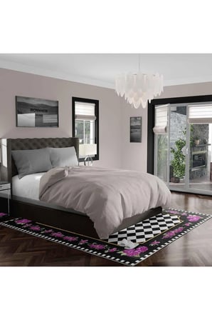 Kaymaz Taban Yıkanabilir Halı – Mutfak, Salon, Yatak Odası için Modern Dijital Baskı Halı (SLNHALI88