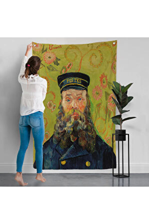 Vincent van Gogh - Joseph Roulin'in Portresi Duvar Örtüsü-7480