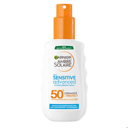 Garnier Ambre Solaire Sensitive Advanced Hipoalerjenik Güneş Koruyucu Sprey SPF50+ 150 ml