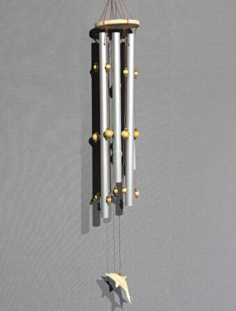 MDB Boncuklu Metal Rüzgar Çanı Model 2