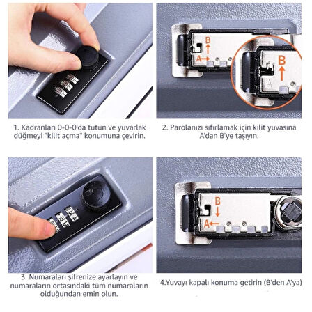 MDB Şifreli Kitap Kasa